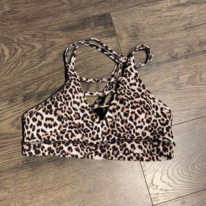 Leopard Bra
